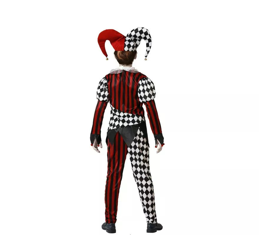 Disfraz de Arlequin Siniestro para niño