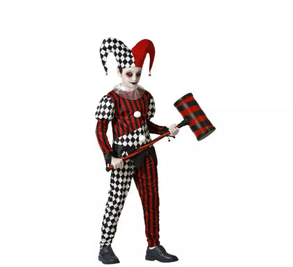 Disfraz de Arlequin Siniestro para niño
