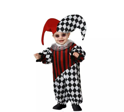 Disfraz de Arlequin Siniestro para niño y bebé
