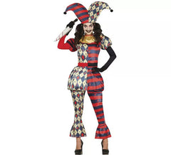 Diamond Harlequin costume for women