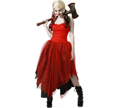 Dangerous Harlequina costume for women