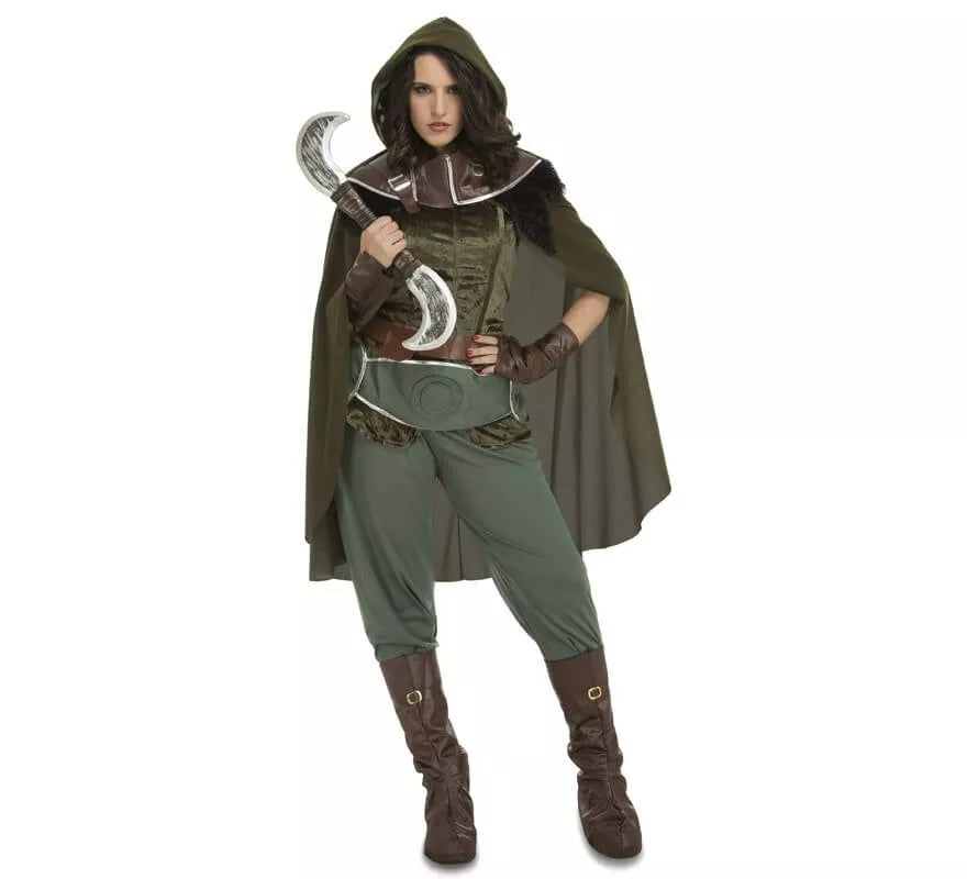 Disfraz de Arquera Medieval Enda para mujer