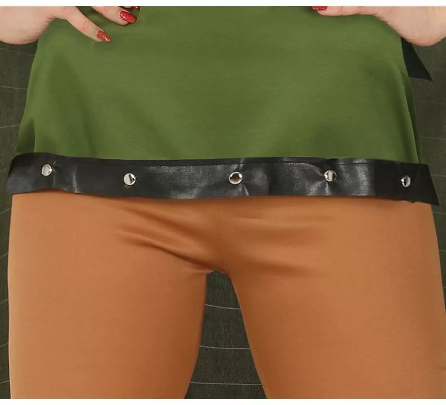 Translation missing: en.Disfraz de Arquera Verde para mujer