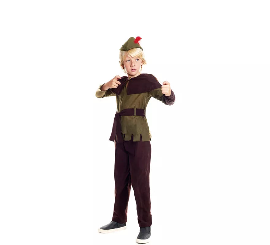 Disfraz de Arquero del Bosque para niño