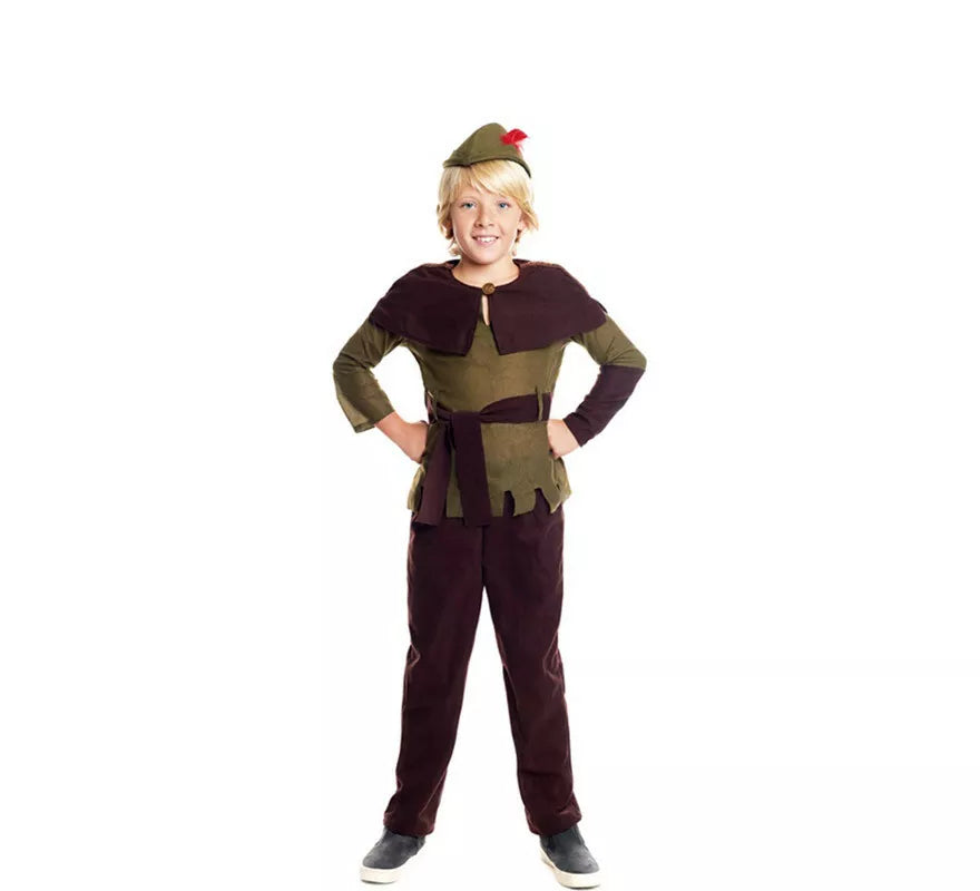 Disfraz de Arquero del Bosque para niño