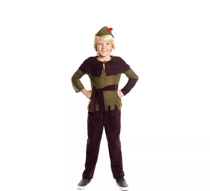 Disfraz de Arquero del Bosque para niño