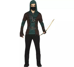 Dark Forest Archer Costume for Teens