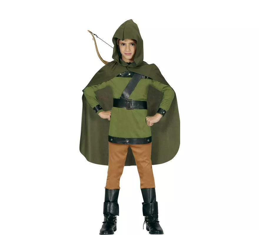 Disfraz de Arquero Verde para niños