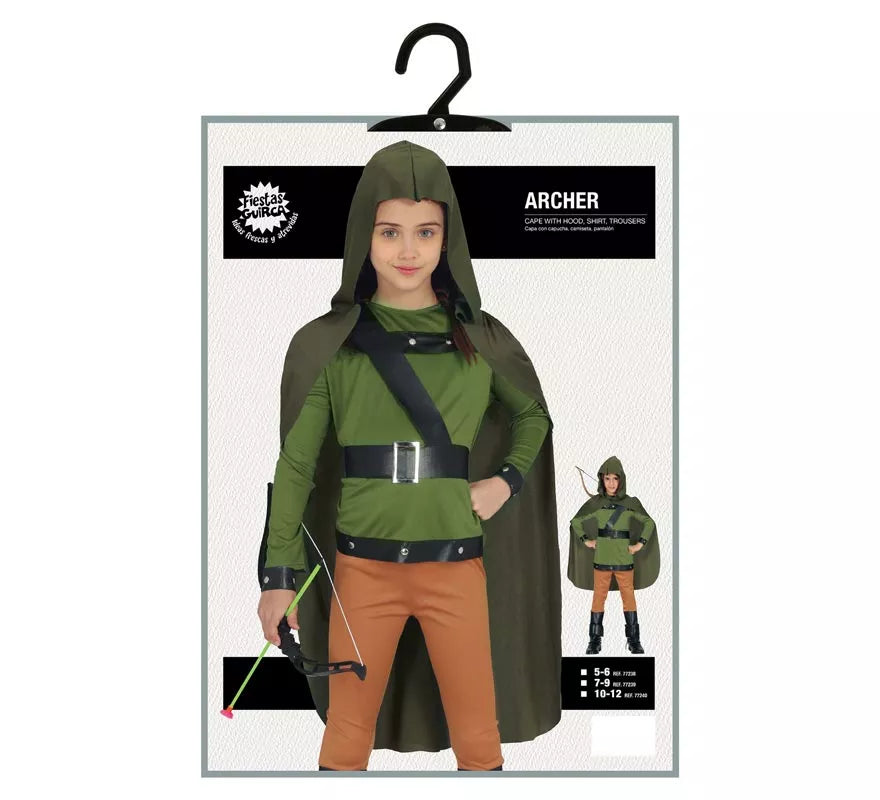 Translation missing: en.Disfraz de Arquero Verde para niños