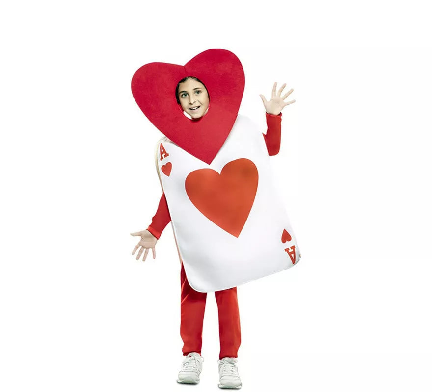 Translation missing: en.Disfraz de As de Corazones para niños