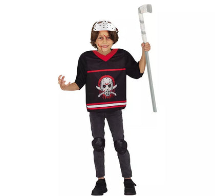 Disfraz de Asesino de Hockey para niño