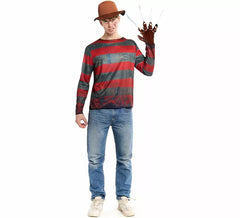 Men's Nightmare Killer Costume with Hat