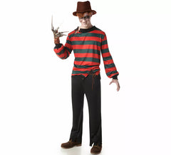Nightmare Killer Costume with Hat for Men