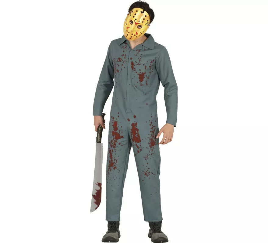 Disfraz de Asesino Mono Laboral para hombre
