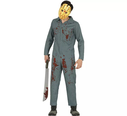 Disfraz de Asesino Mono Laboral para hombre