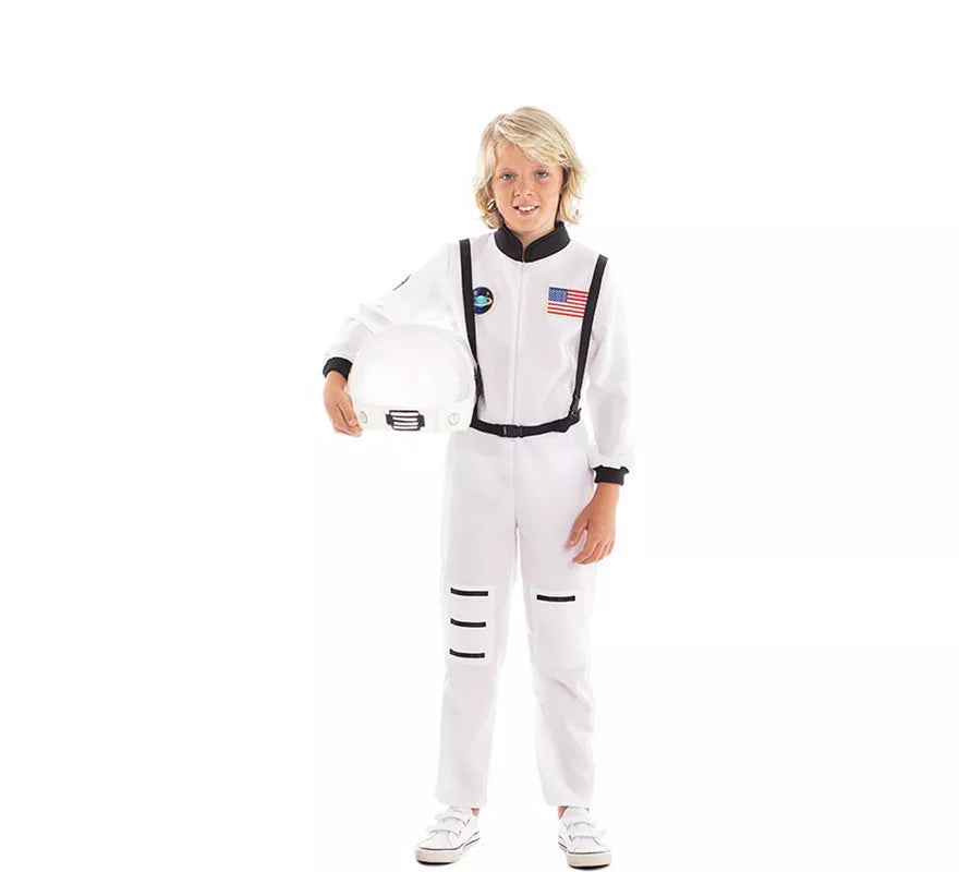 Disfraz de Astronauta Blanco para niño