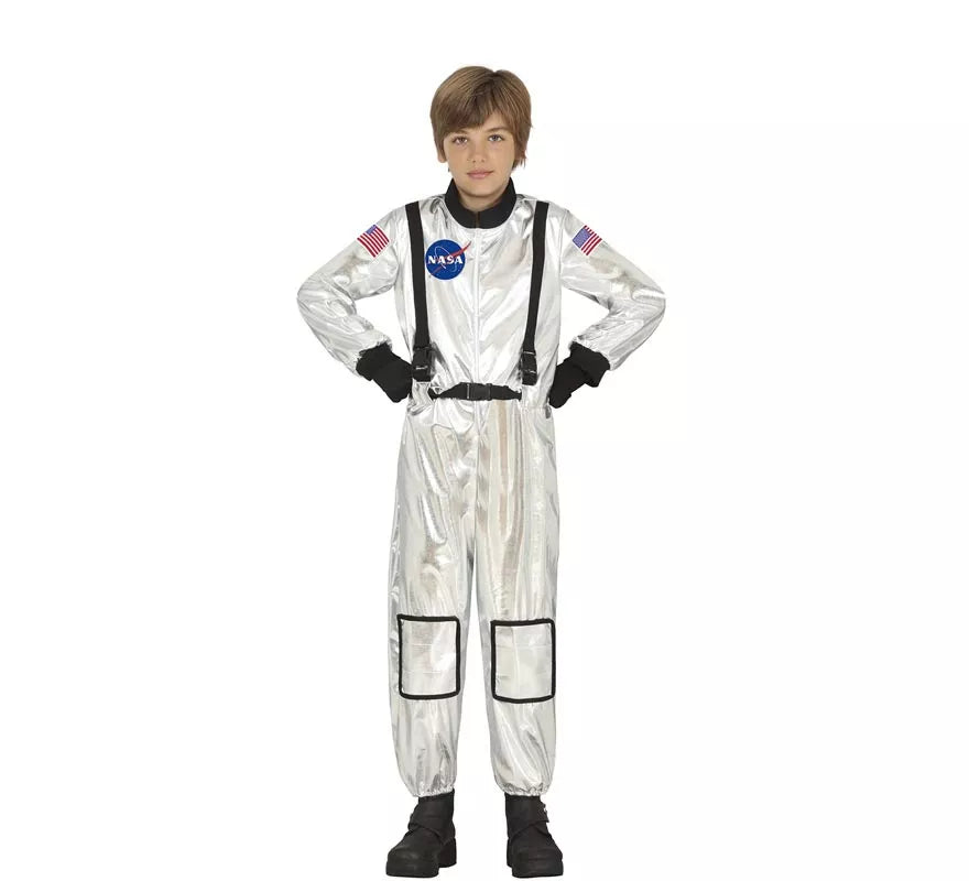 Disfraz de Astronauta blanco para niños