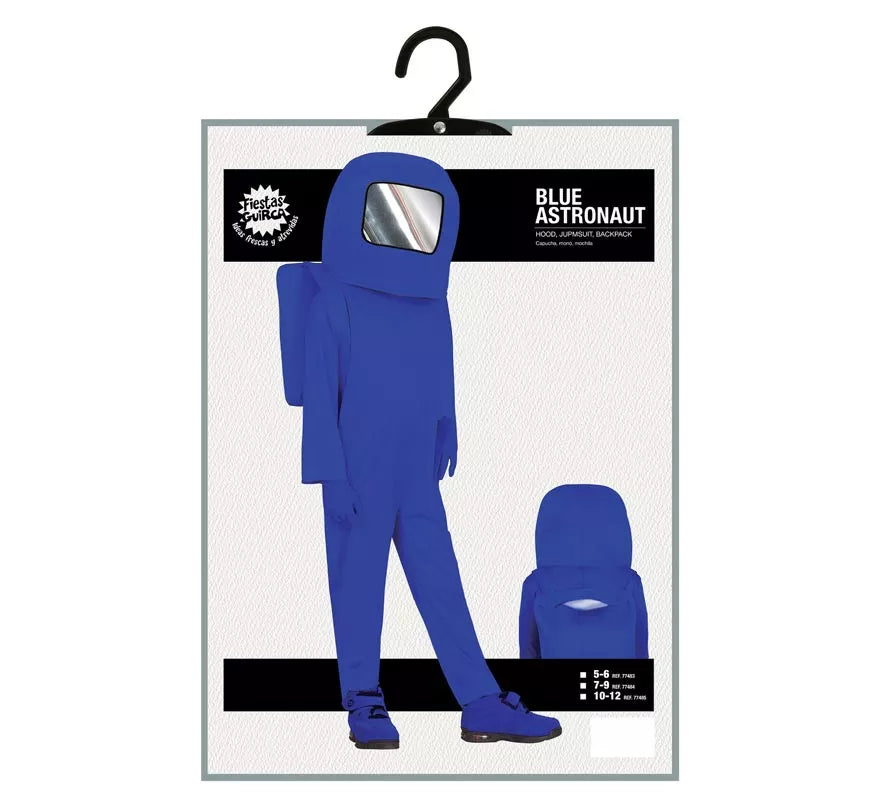 Disfraz de Astronauta Impostor Azul para niños