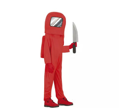 Disfraz de Astronauta Impostor Rojo para niños