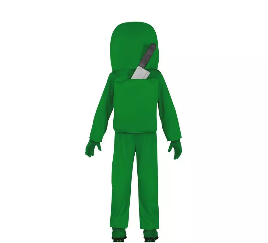 Disfraz de Astronauta Impostor Verde para niños