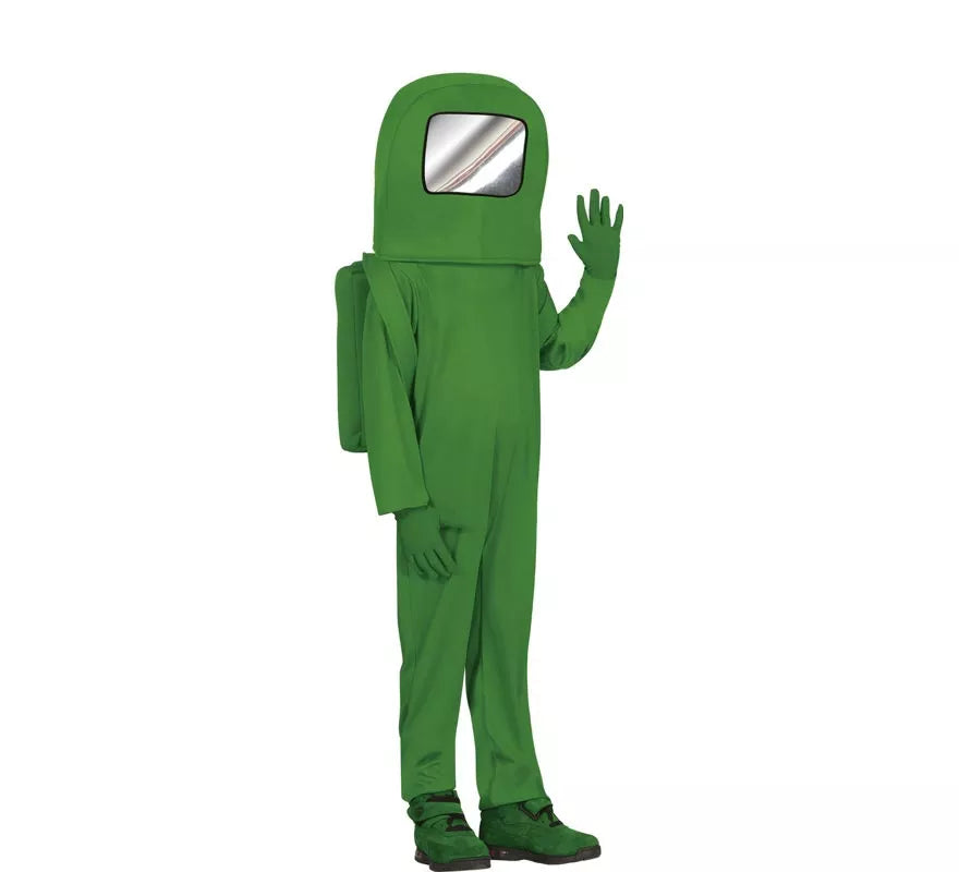 Disfraz de Astronauta Impostor Verde para niños