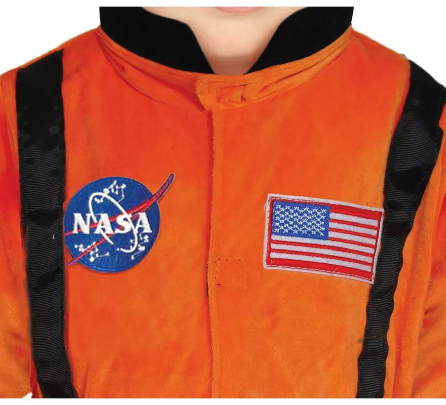 Translation missing: en.Disfraz de Astronauta naranja para bebé