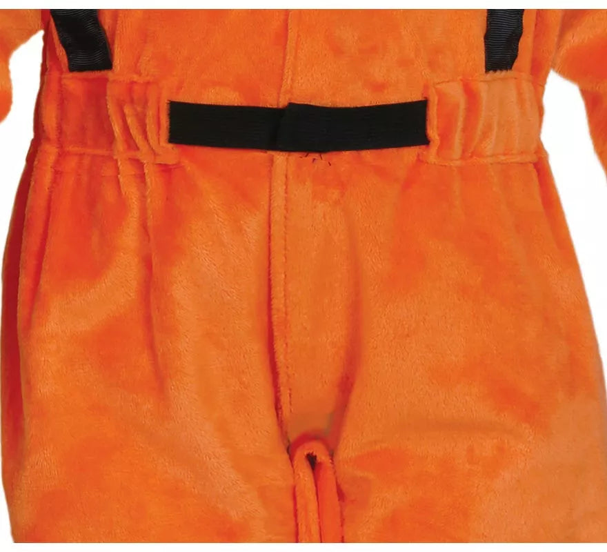 Disfraz de Astronauta naranja para bebé