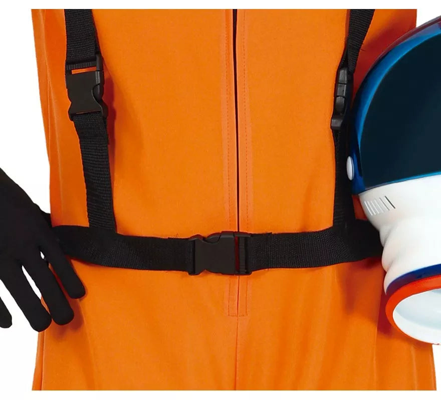 Disfraz de Astronauta Naranja para hombre