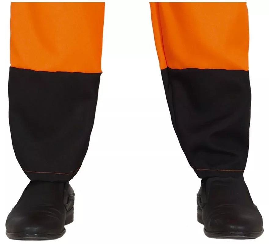 Translation missing: de.Disfraz de Astronauta Naranja para hombre