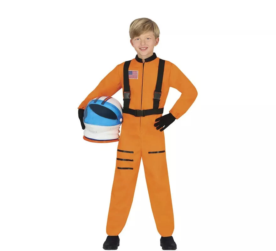 Translation missing: en.Disfraz de Astronauta naranja para niños