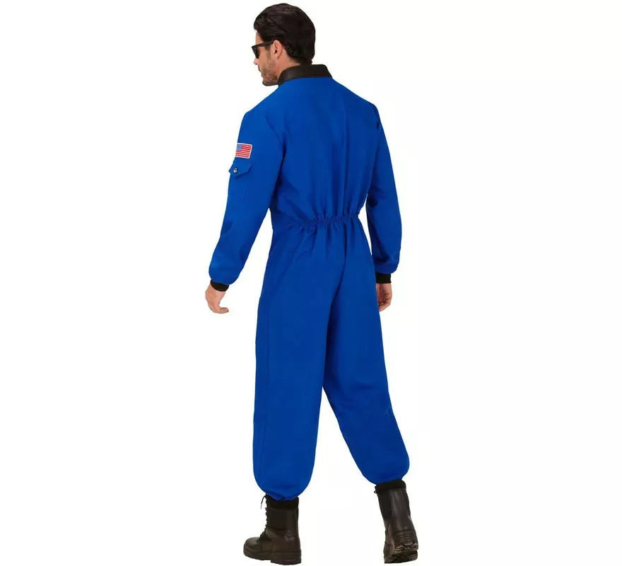 Disfraz de Astronauta Space azul para hombre