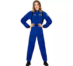 Blue Space Astronaut costume for women
