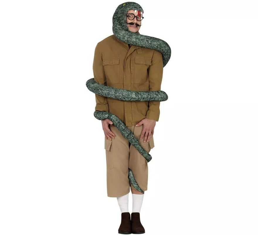 Disfraz de Ataque de La Serpiente para hombre