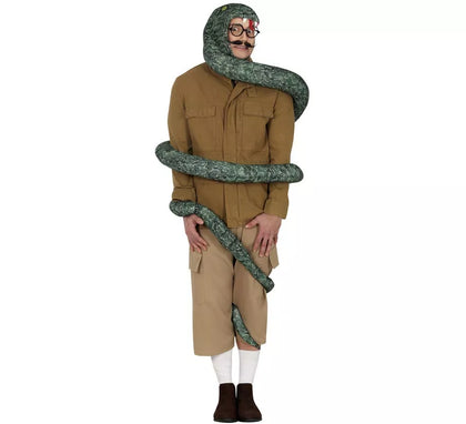 Disfraz de Ataque de La Serpiente para hombre