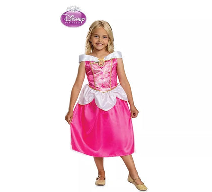 Disfraz de Aurora La Bella Durmiente Classic para niña