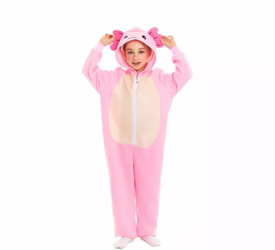Disfraz de Axolote para niños