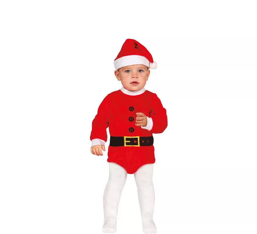 Disfraz de Baby Papá Noel en Body para bebé