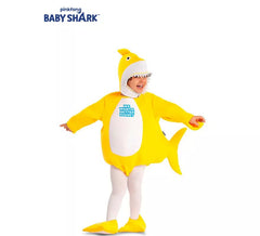 Yellow Baby Shark Costume with Hood for Baby and Kids