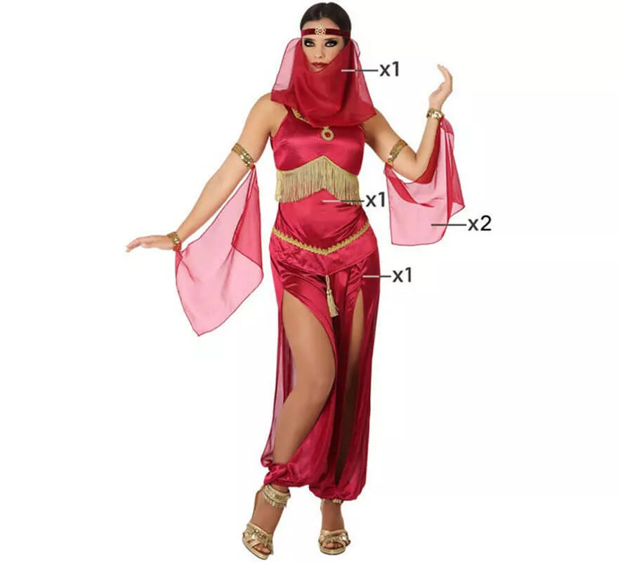 Translation missing: en.Disfraz de Bailarina Árabe para mujer