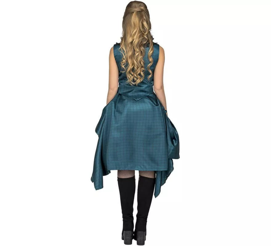 Translation missing: en.Disfraz de Bailarina Azul de Salón para mujer