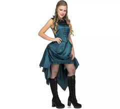 Blue Ballroom Dancer Costume for Women