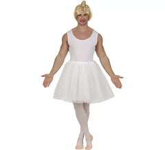 White Ballerina Costume for Men