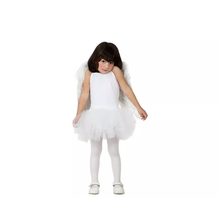 Translation missing: en.Disfraz de Bailarina Blanco para Niña