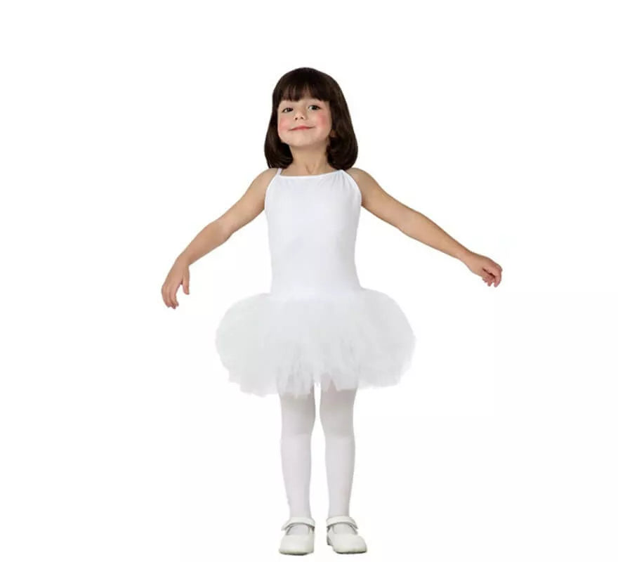 Translation missing: en.Disfraz de Bailarina Blanco para Niña