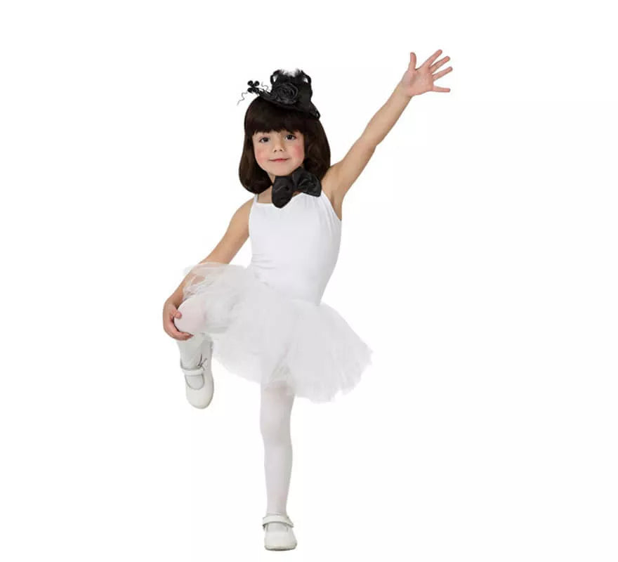 Translation missing: en.Disfraz de Bailarina Blanco para Niña