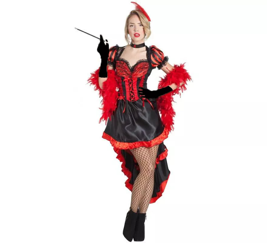 Translation missing: en.Disfraz de Bailarina de Can Can para mujer