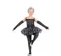 Disfraz de Bailarina Esqueleto con tiara para niña