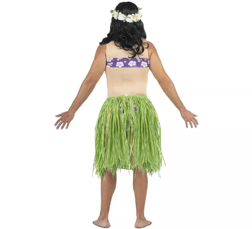Disfraz de Bailarina Hawaiana aloha para hombre