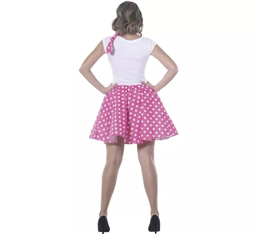 Disfraz de Bailarina Pin up rosa para mujer