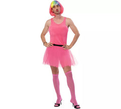 Pink ballerina costume for men